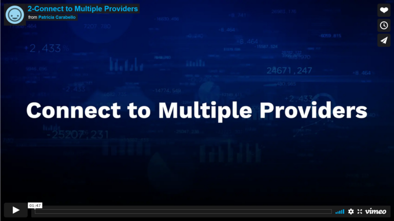 Connect to Multiple Providers